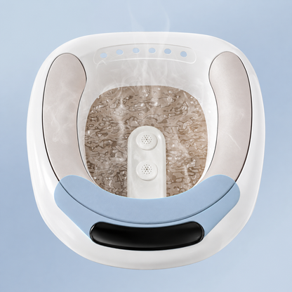 Bain de Siège Électrique pour WC avec Fonction Bidet, Jets d’Eau et Commande Numérique – Bassin d’Hygiène Intime pour Adulte – Blanc