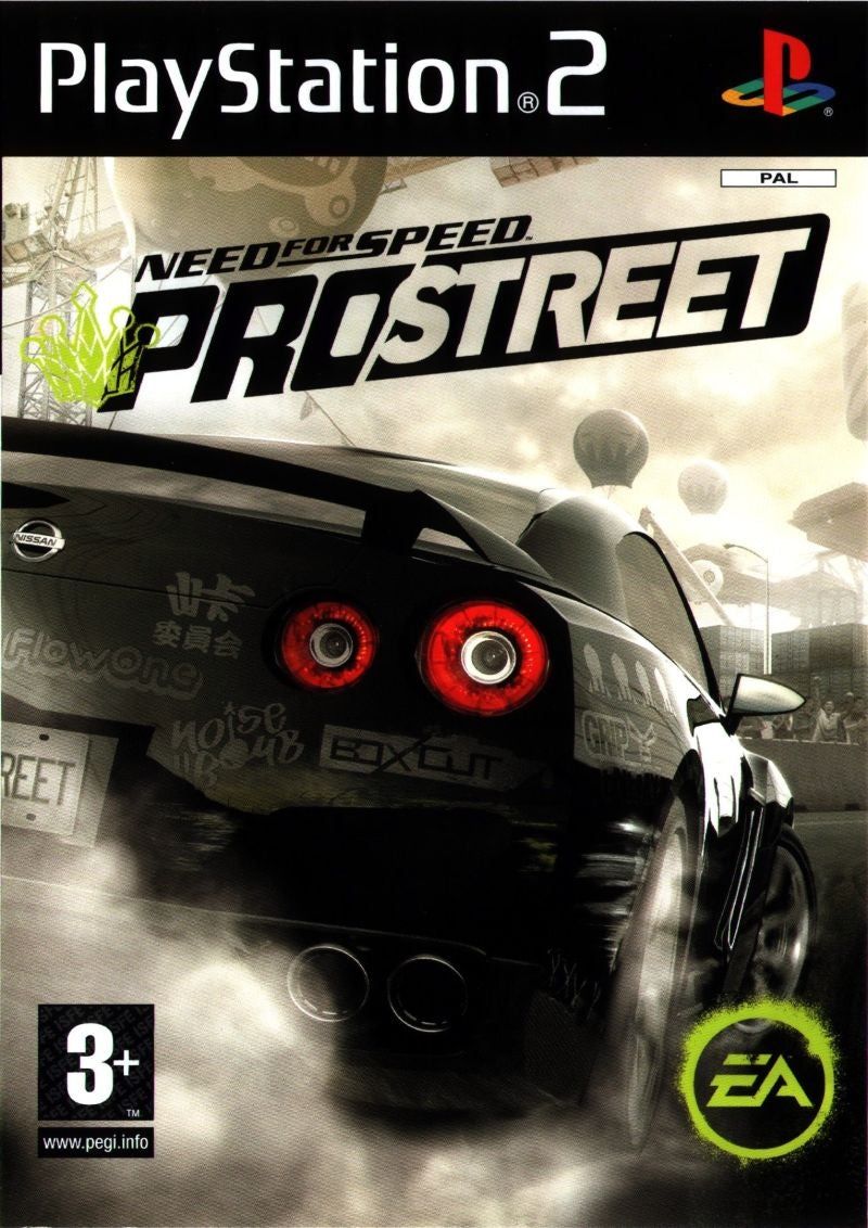 Need for speed prostreet ps2