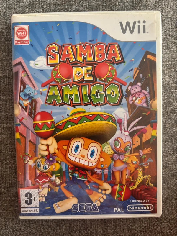 Jeux de Wii - Samba de Amigo - 3 ans et +