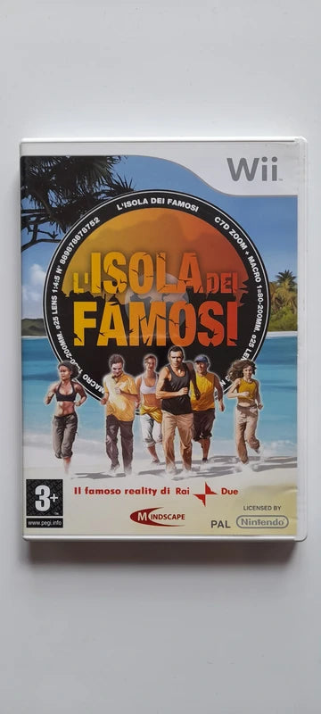 Gioco per nintendo wii l'isola dei famosi