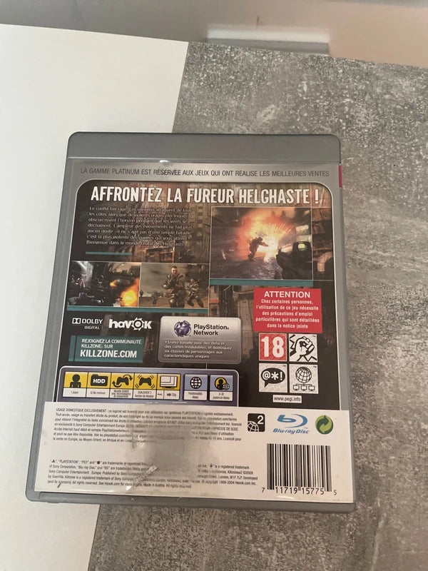 Jeu killzone 2 ps3
