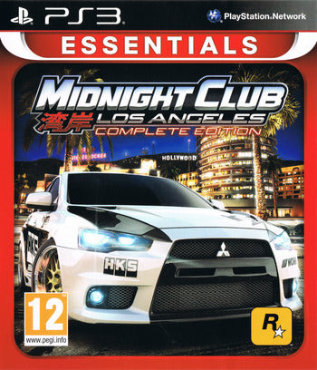 Midnight Club LA Complete Edition Ps3 PlayStation 3