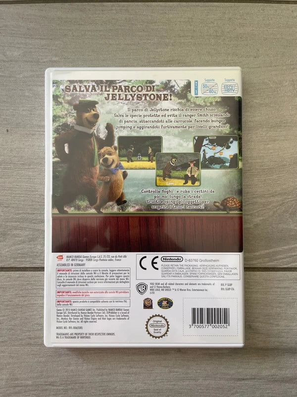 L’orso Yoghi “wii”