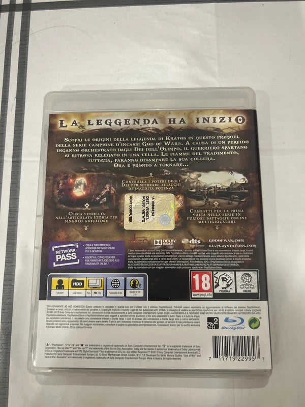 God of war ascension ps3