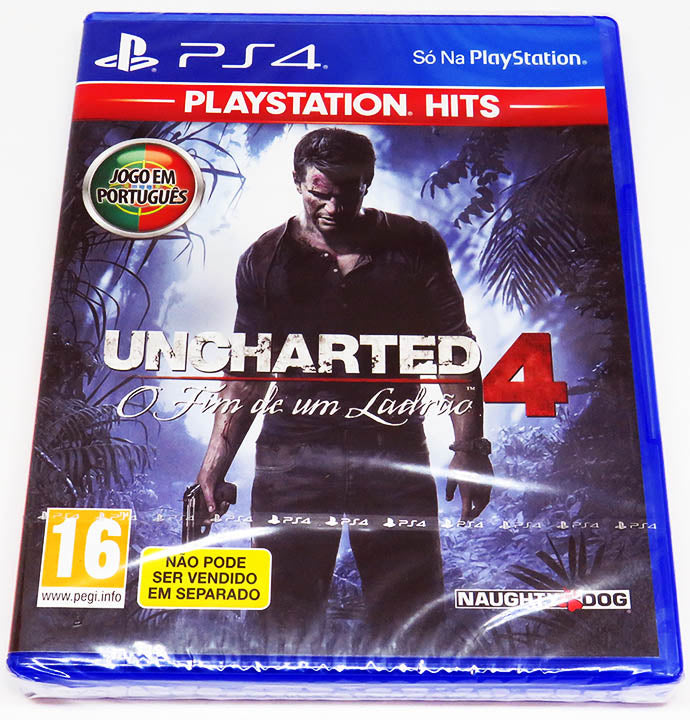 jogo uncharted 4 o fim de um ladrão ps4