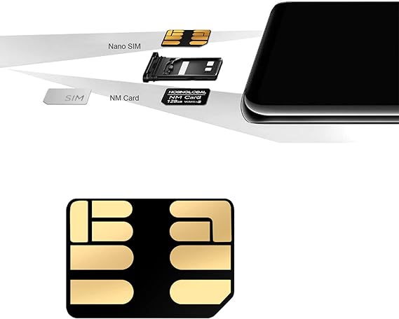 Carte Mémoire NM 128Go 90MB/s Huawei P30 P40 P50 Mate 20 30 40 Nano Memory Compatible Smartphone