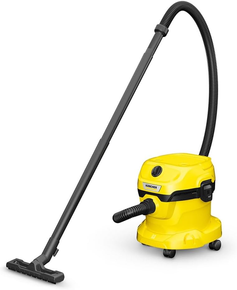 Aspirateur Eau et Poussière 1000W 12L – Filtre Cartouche, Multifonction Maison, Garage & Atelier