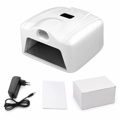Lampe UV LED 168W Professionnelle 2-en-1 pour Ongles – Séchage Rapide Gel UV & Semi-Permanent – Capteur Auto – Manucure Pédicure