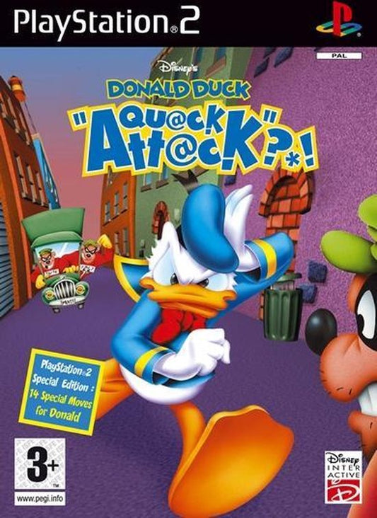 Donald duck quack attack PlayStation 2