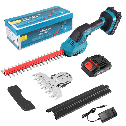 Taille-Haie Sans Fil Électrique Compatible Makita 18V – Coupe-Bordure Jardin Rechargeable avec Batterie et Chargeur – Outil de Jardinage Professionnel –