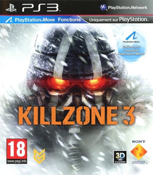 Jeu killzone 3 ps3