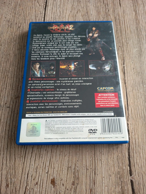 Jeu PS2 Onishima 2 samourai' destiny rare