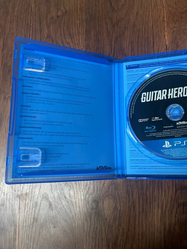 Jeu PS4 Guitar Hero live
