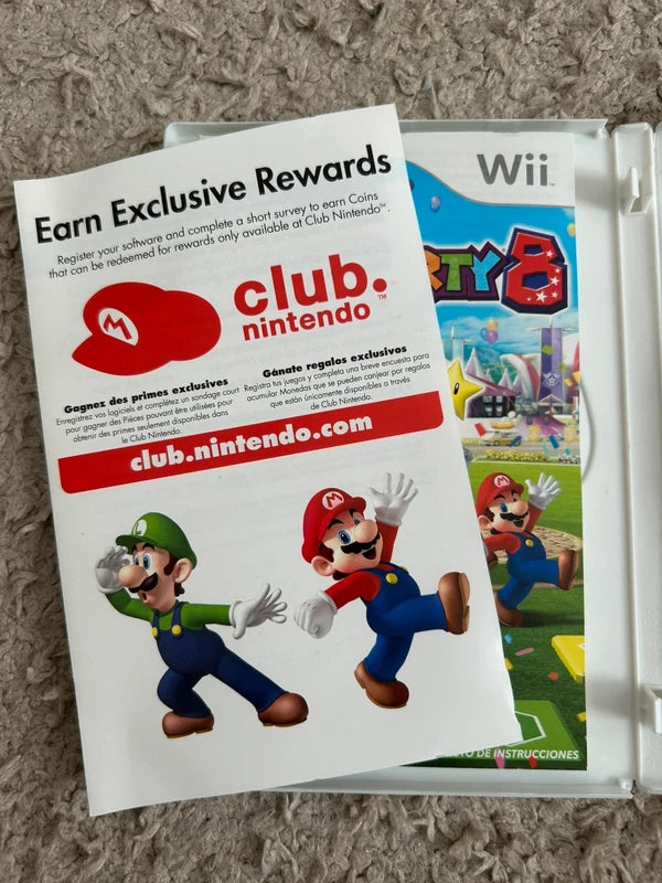 Jeu Wii Mario party 8