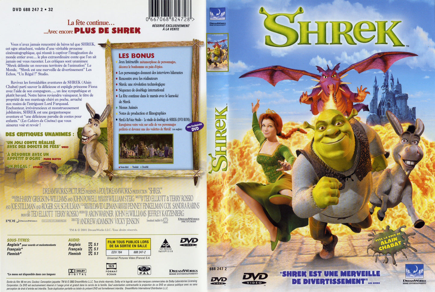 DVD SHREK