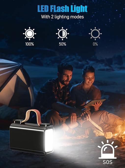Batterie Externe 50000mAh 140W Charge Rapide PD 3.1 QC 4.0 USB-C | Power Bank Haute Capacité avec Écran LED, 4 Ports | Compatible PC Portable, Mac, Smartphone – Noir Gris