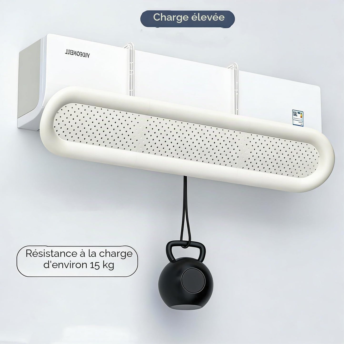 Déflecteur d'Air pour Climatiseur Mural Réglable – Pare-Vent Universel Anti Souffle Direct – Déflecteur de Climatisation pour Maison, Bureau, Chambre, Bébé et Personnes Sensibles
