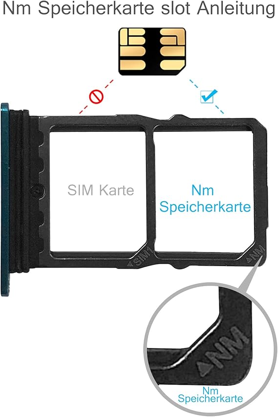 Carte Mémoire NM 128Go 90MB/s Huawei P30 P40 P50 Mate 20 30 40 Nano Memory Compatible Smartphone