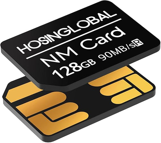 Carte Mémoire NM 128Go 90MB/s Huawei P30 P40 P50 Mate 20 30 40 Nano Memory Compatible Smartphone