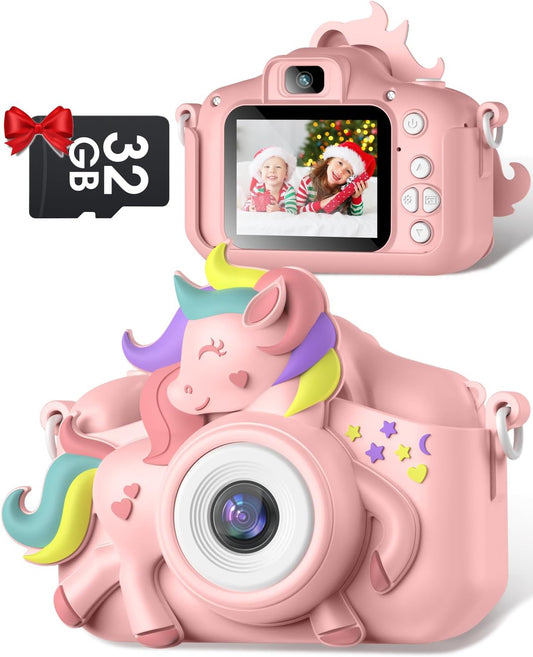 Caméra Enfant 2.0” 20MP 1080P – Appareil Photo HD avec Carte 32Go