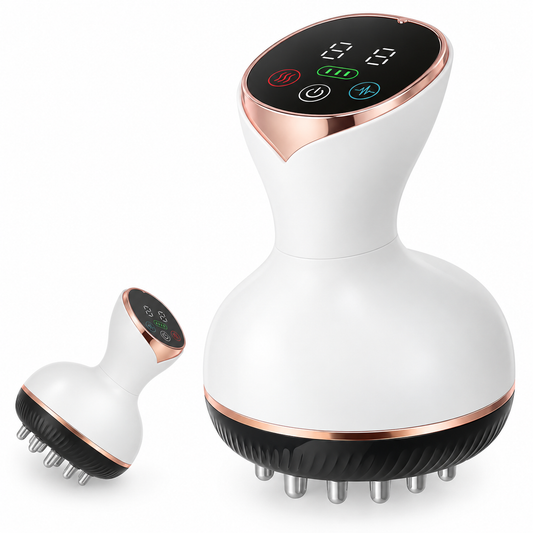 Appareil Ventouses Électriques Anti-Cellulite – Massage Chauffant Guasha Sous Vide – Relaxation Musculaire & Circulation
