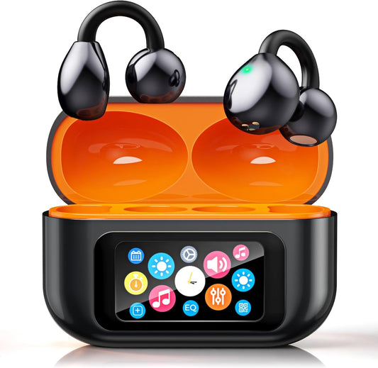 Écouteurs Bluetooth 5.4 Traducteur Vocal IA 3-en-1 – 159 Langues – Écran LCD Tactile – Open Ear ENC – 30h – Android & iOS