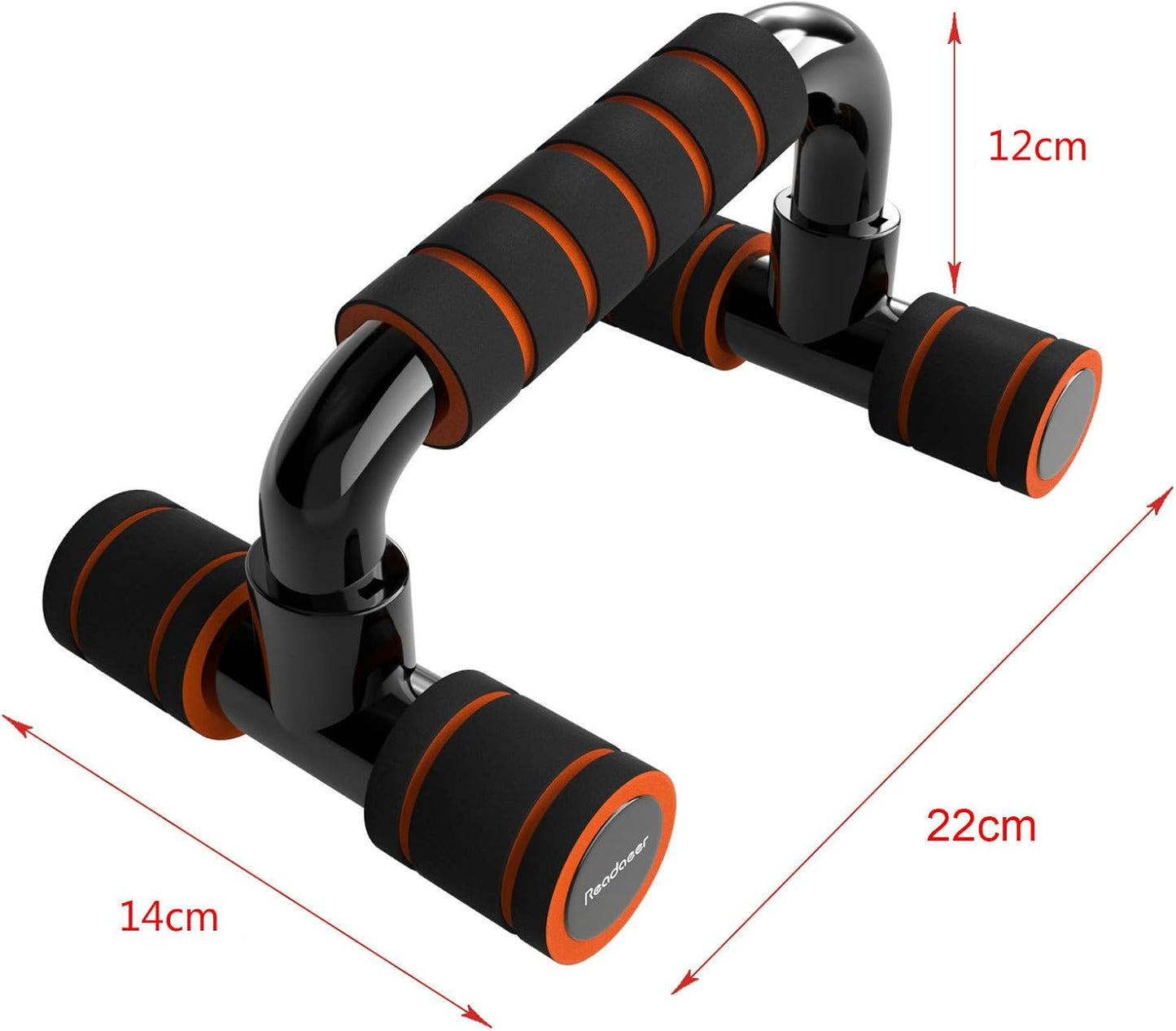 Poignées de Pompes Antidérapantes Push Up Bars pour Musculation Fitness Renforcement du Haut du Corps