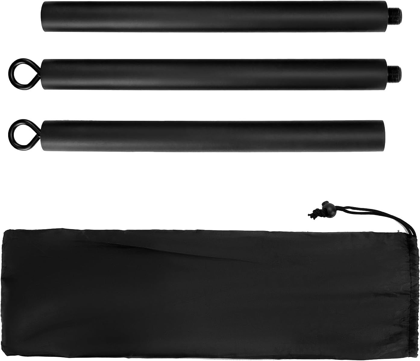 Barre de Fitness pour Bandes de Résistance Détachable 108 cm – Accessoire Musculation Maison et Salle de Sport – Charge Maximale 360 kg