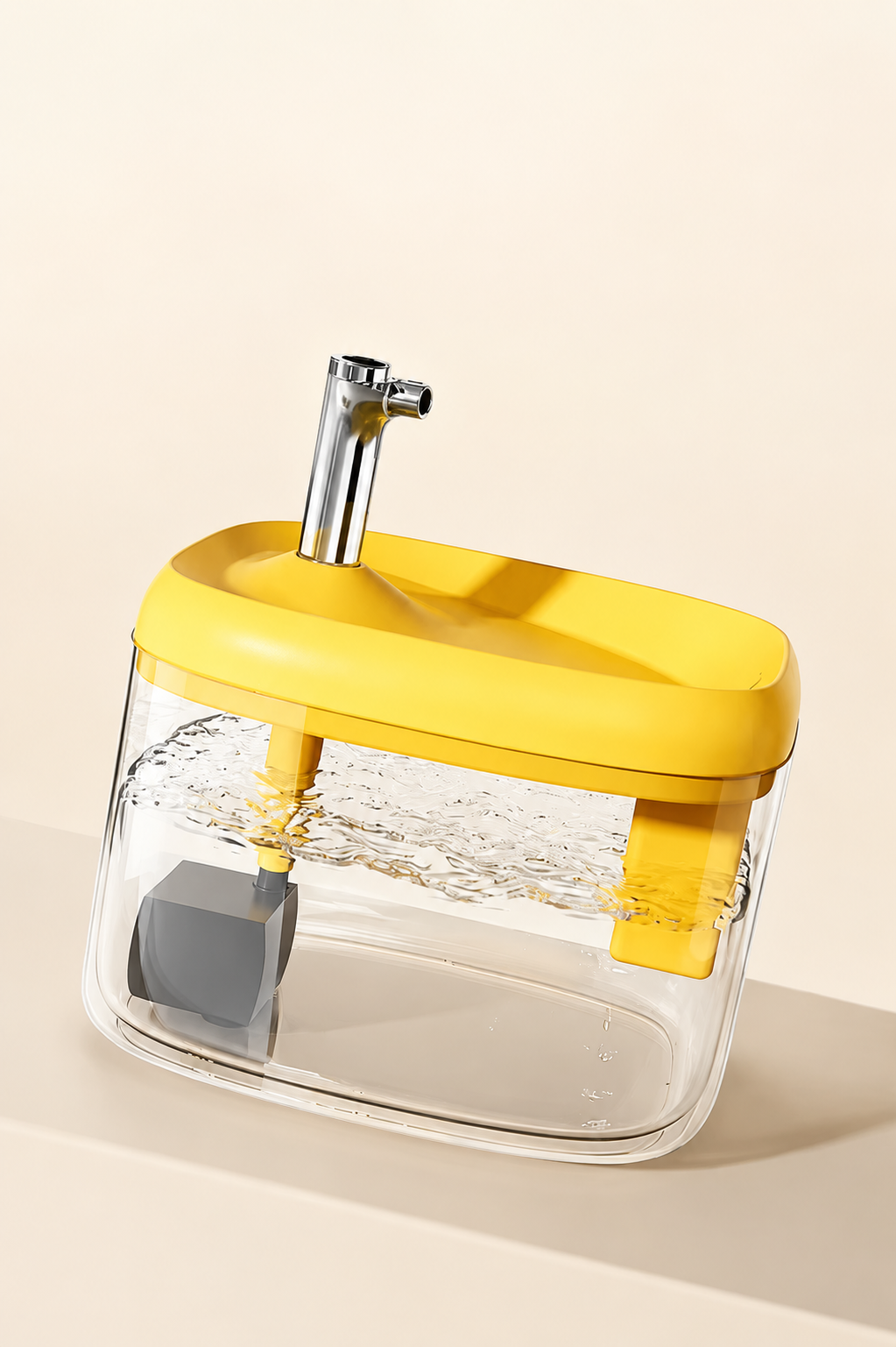 Fontaine à Eau Automatique 1,5 L pour Chat & Chien – Filtre, Pompe Silencieuse USB, Bec Inox