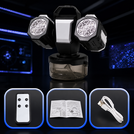Machine à Bulles Automatique Rechargeable LED RGB Haute Performance – Rotation 360°, Télécommande, USB-C – Fêtes & Événements