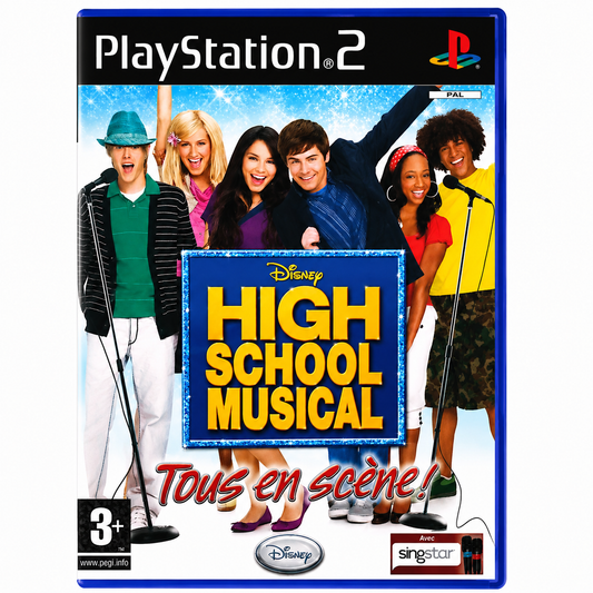 Disney High School Musical Tous en Scène ! PS2 Jeu Musical Karaoké Chant PlayStation 2 PAL