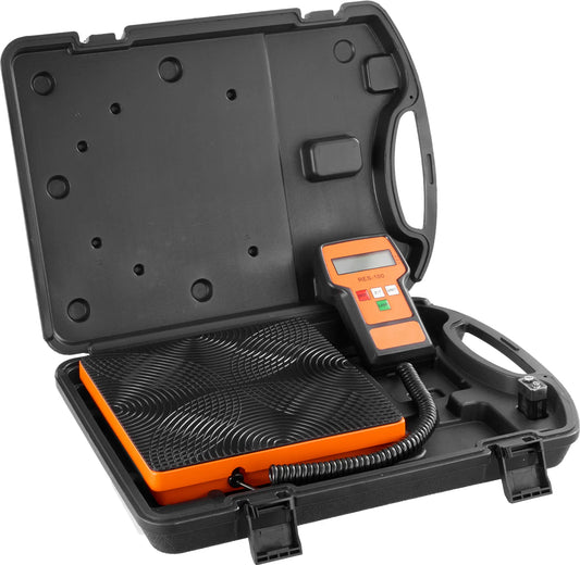 Balance électronique HVAC 110/220 LBS – Balance de charge réfrigérant avec télécommande filaire, haute précision, pour climatisation et froid