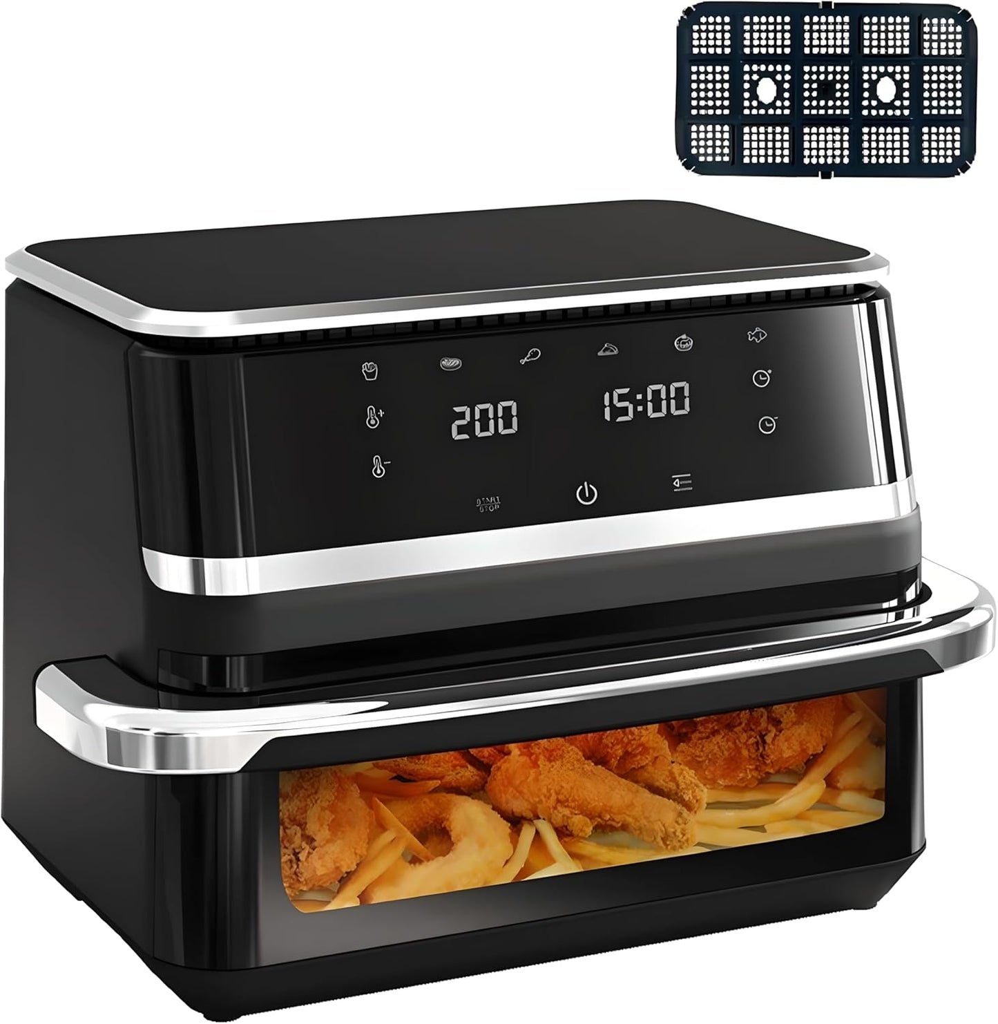 Friteuse à Air 12L XXL Sans Huile – Écran Tactile – Cuisson Rapide 6 Programmes – Air Fryer Grande Capacité