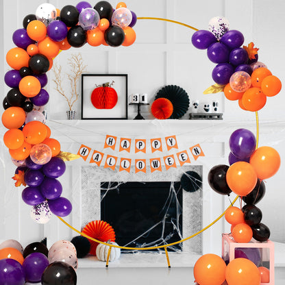 Arche Circulaire Métal 2,2 m – Support Ballons Fleurs & Décoration – Cadre Rond Mariage Anniversaire Baby Shower Événement