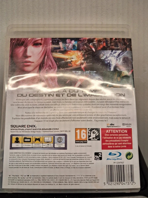 Final fantasy 13-2. Ps3. PlayStation 3