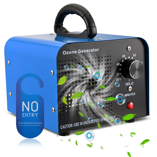 Générateur d’Ozone 60000 mg/h – Purificateur d’Air Industriel 300 m² – Élimine Odeurs Voiture Maison