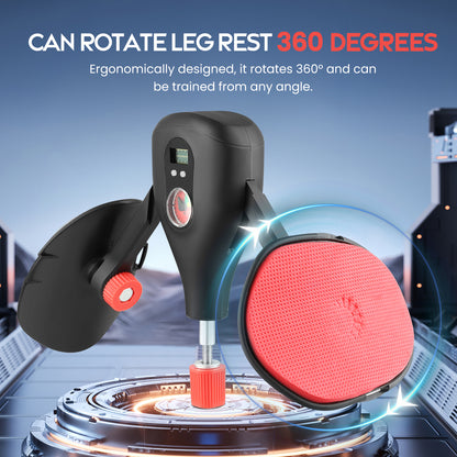 Entraîneur de Cuisses à Résistance Réglable 77 lb (≈35 kg) – Renforcement Cuisses, Fessiers, Bras & Abdos – Appareil Fitness Domicile