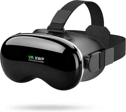 Casque VR 3D XWP pour Smartphone 4,7–7 Pouces – Lunettes HD Réglables, Compatible Android & iPhone, Jeux VR & Films 360°