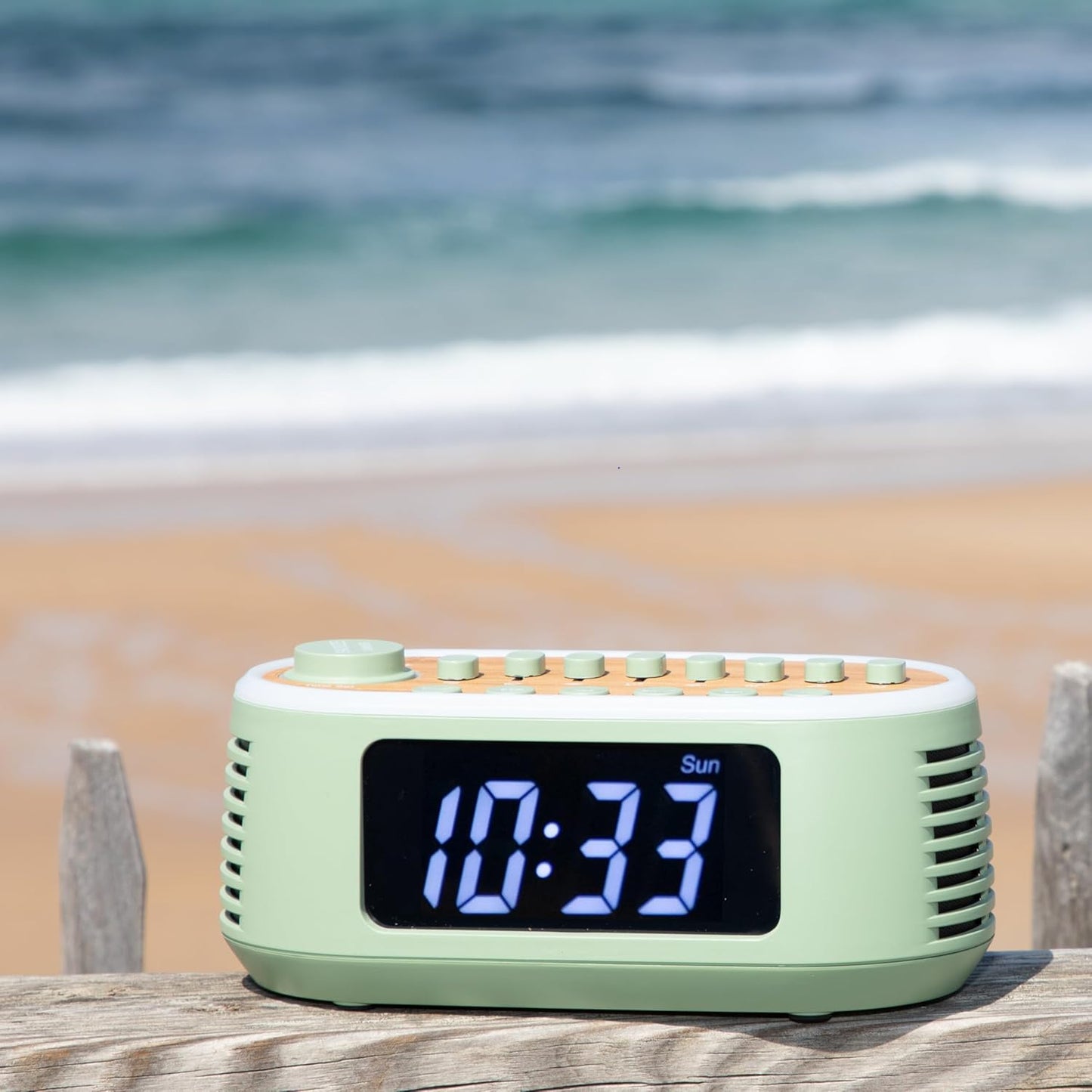 Réveil Méditation Bluetooth Sons Relaxants Bruits Blancs Veilleuse Zen Aide Sommeil Horloge Numérique Relaxation Anti Stress Maya Meditation