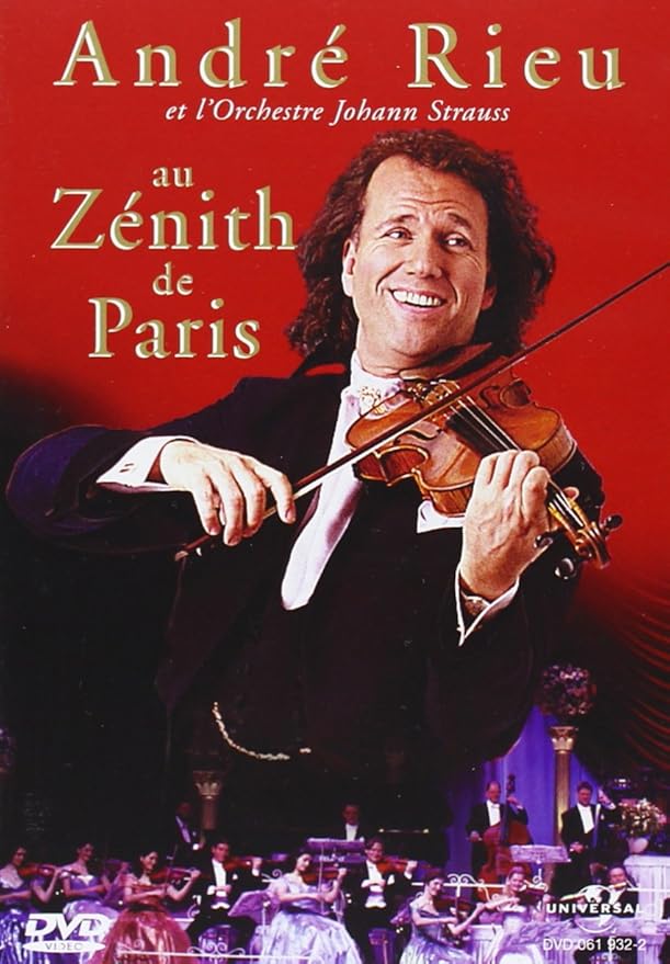 dvd André Rieu Au Zenith De Paris