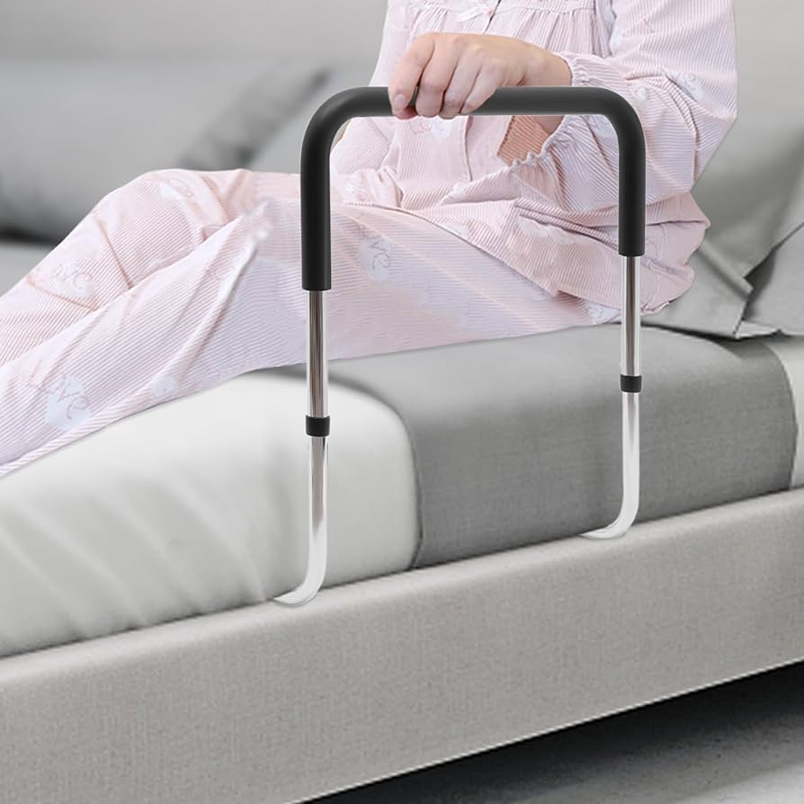 Rampe de Lit Réglable ElmainCare – Barrière de Sécurité Anti-Chute pour Personnes Âgées et Handicapées