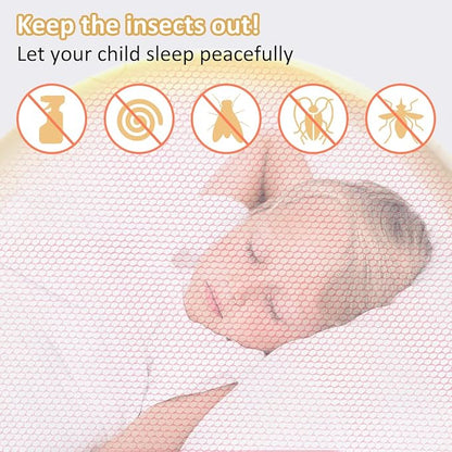 Moustiquaire de Lit Rose Universelle Pliable – Ciel de Lit Anti-Insectes pour Adulte Bébé Chambre Voyage Camping