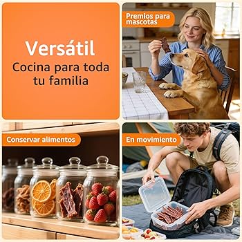 Déshydrateur Alimentaire 5 Plateaux 240W – Séchoir Fruits, Légumes, Viande, Température Réglable, Minuterie, Séchage Uniforme