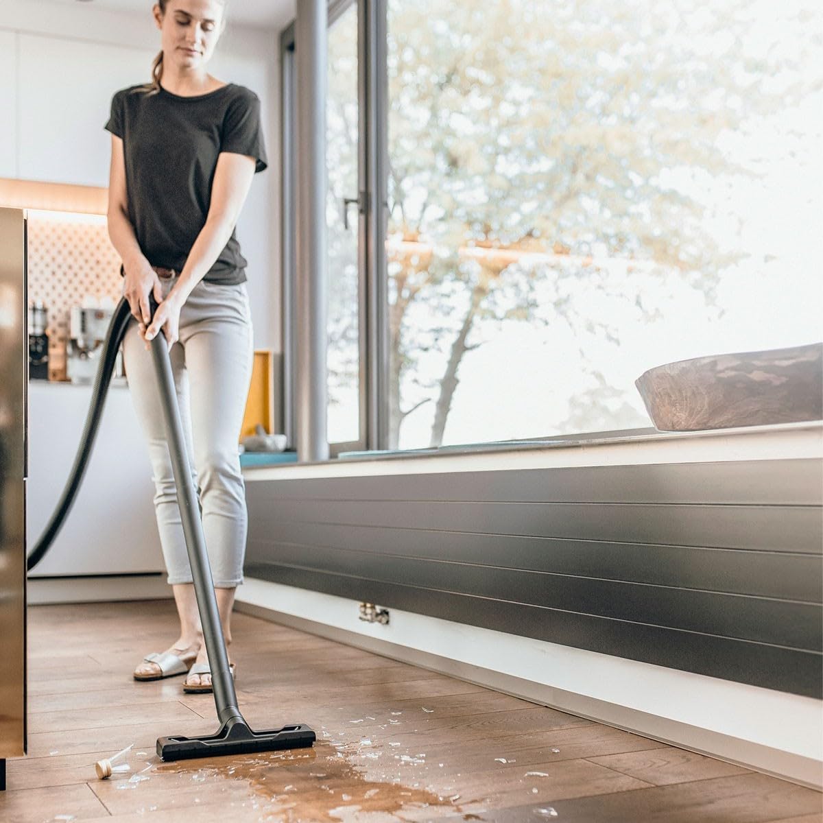 Aspirateur Eau et Poussière 1000W 12L – Filtre Cartouche, Multifonction Maison, Garage & Atelier