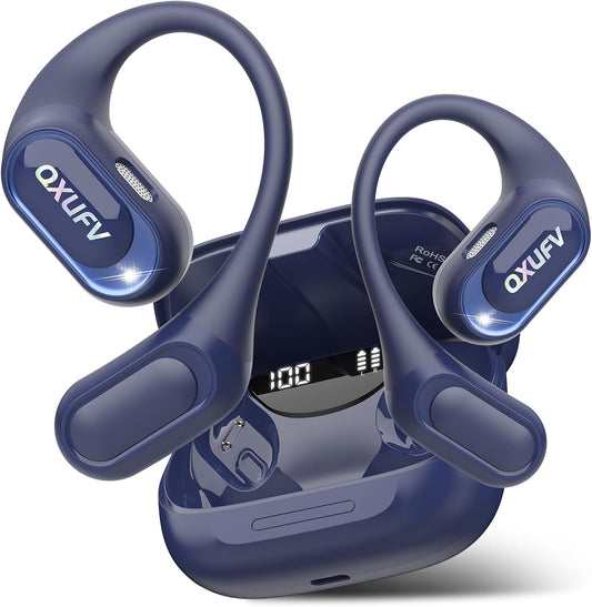Écouteurs Bluetooth 5.4 Traducteur Vocal IA QX68 – 164 Langues – 9 Modes – Open Ear ENC – Écran LED – Android & iOS