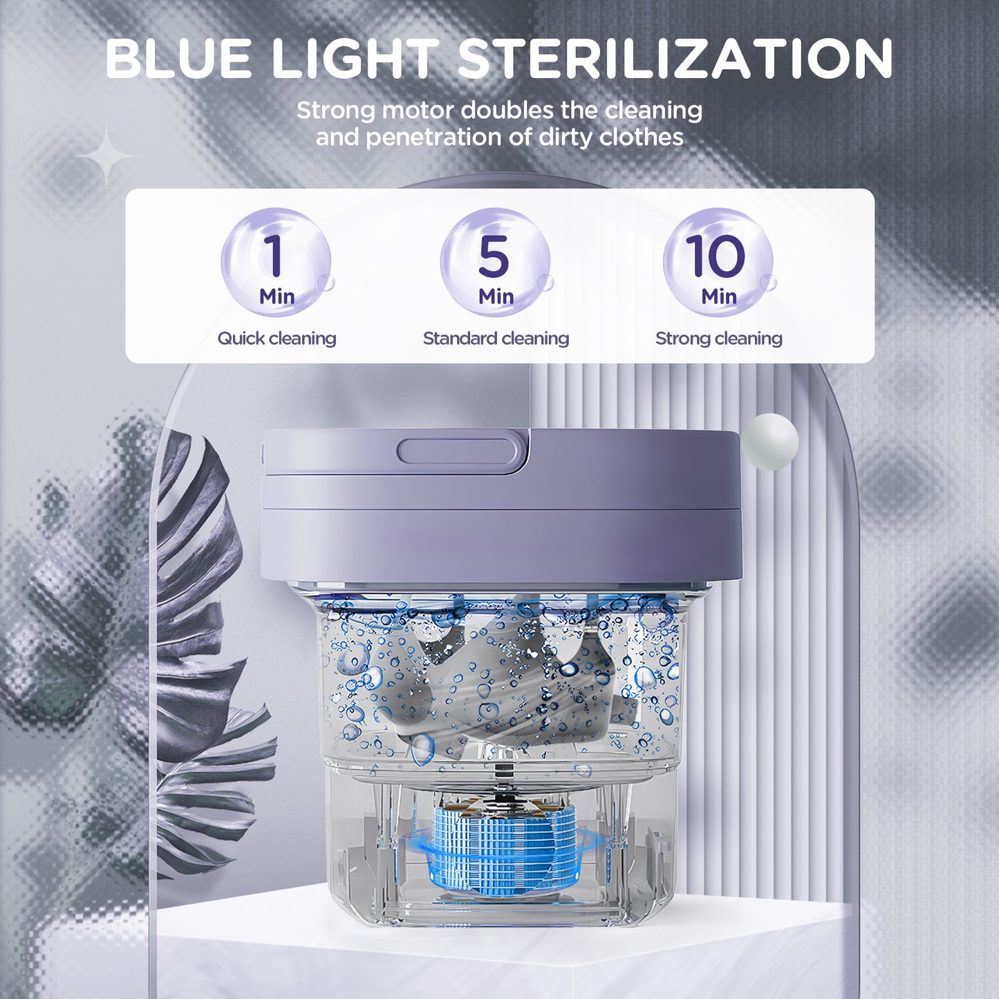 Mini Machine à Laver Pliante 6,5 L – Seau à Linge Portable pour Sous-Vêtements et Chaussettes