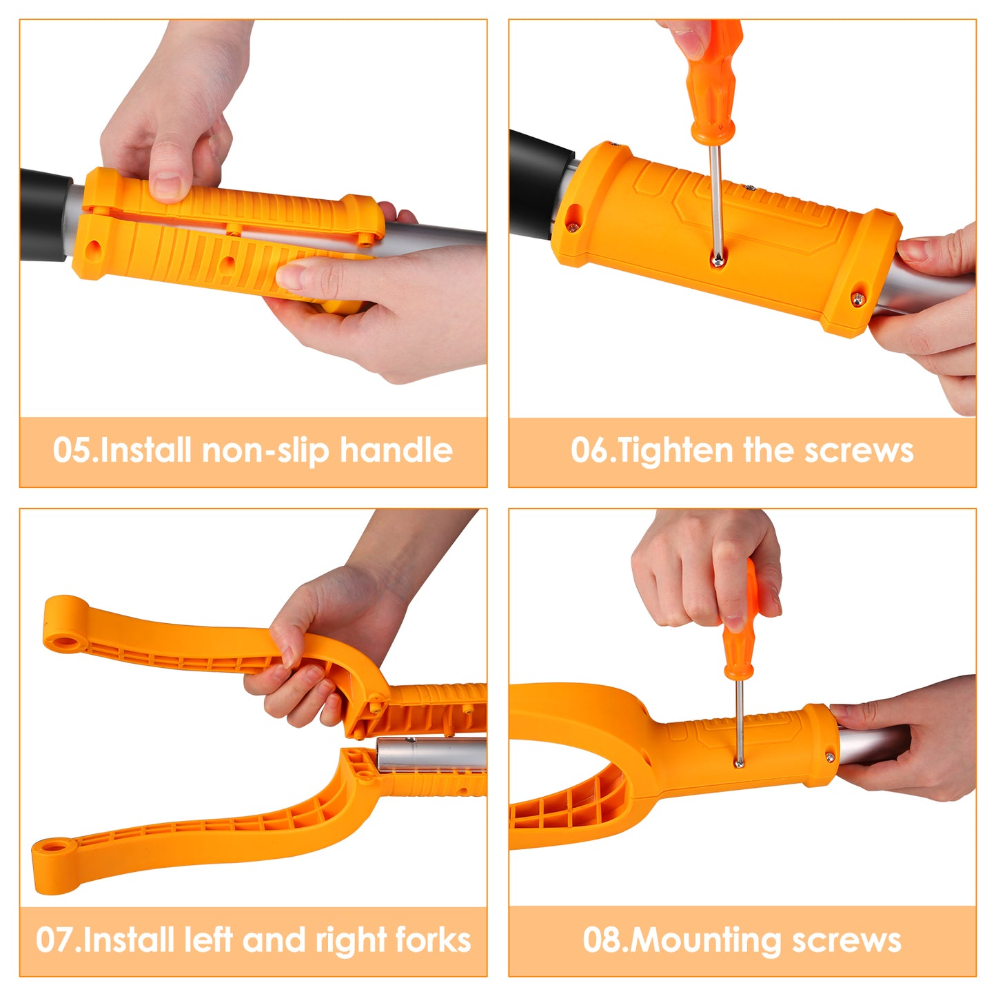 Truelle Béton Mortier Long Manche – Outil Lissage Mur Ciment – Accessoire Maçonnerie