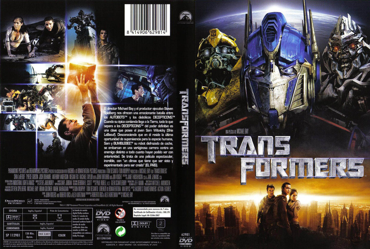 DVD transformers