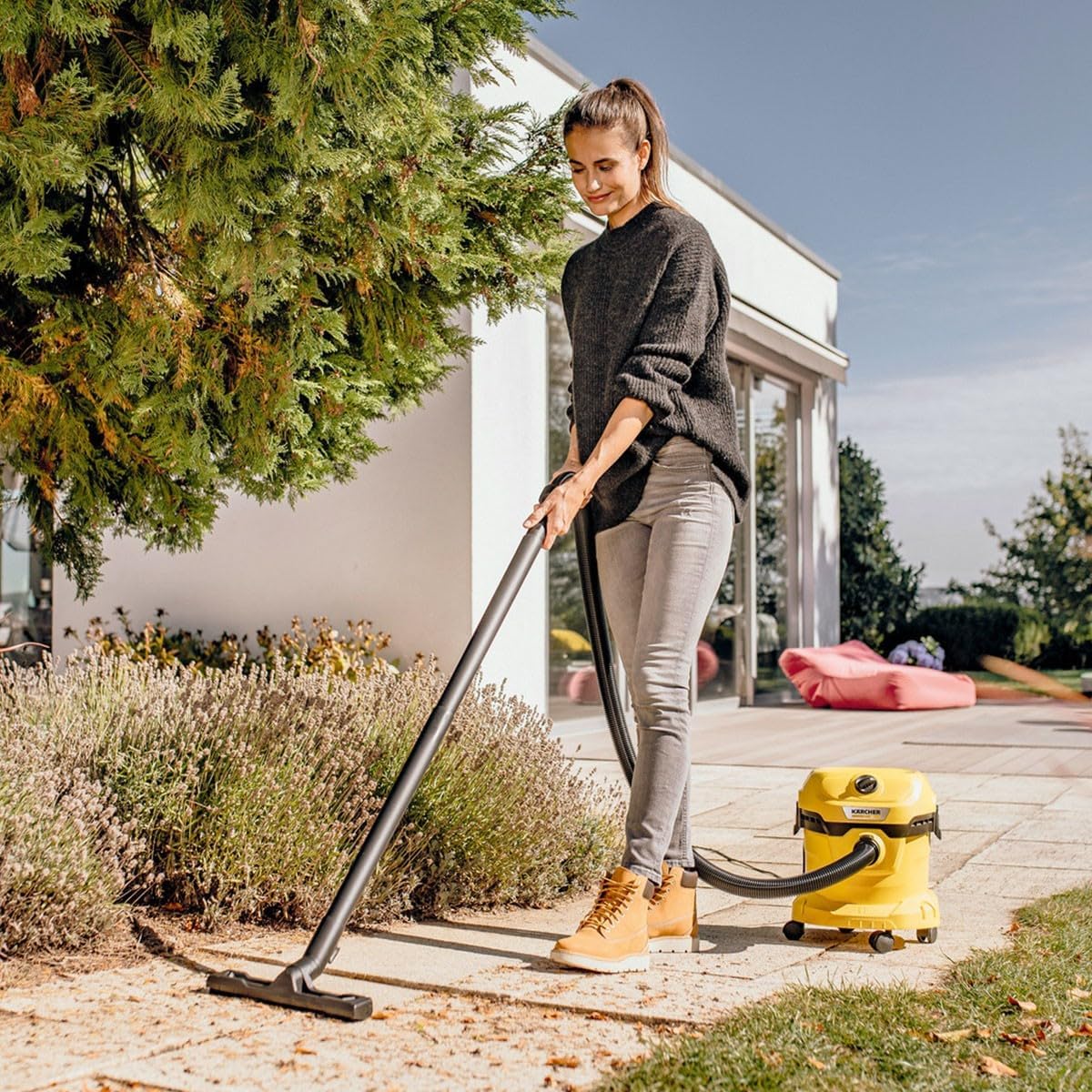 Aspirateur Eau et Poussière 1000W 12L – Filtre Cartouche, Multifonction Maison, Garage & Atelier