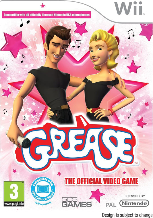 jeu wii grease